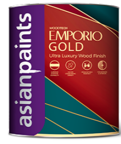 Woodtech Emporio Gold Pu Clear Wood Paint - Asian Paints Product image