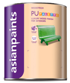 Woodtech Pu Pallete Exterior Wood Paint - Asian Paints Product image