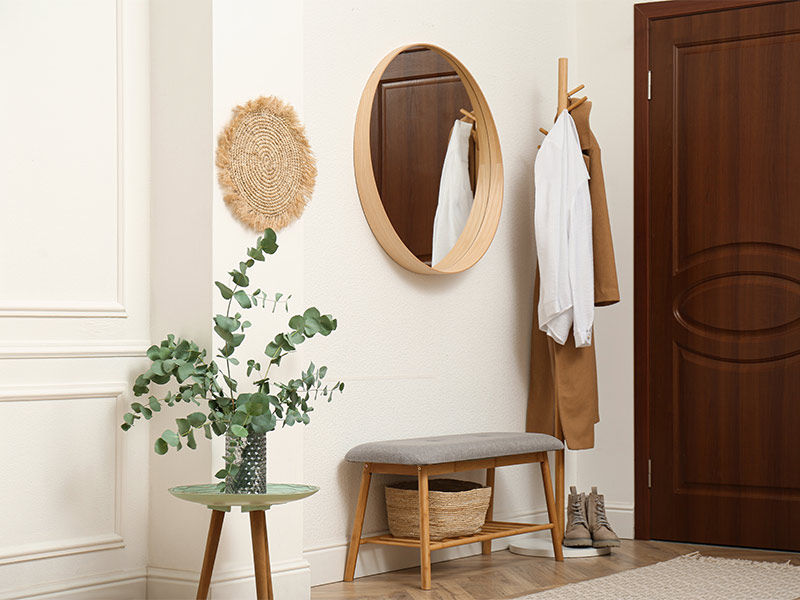 Entryway home décor with artificial plants – Beautiful Homes Entryway home décor with artificial plants – Beautiful Homes