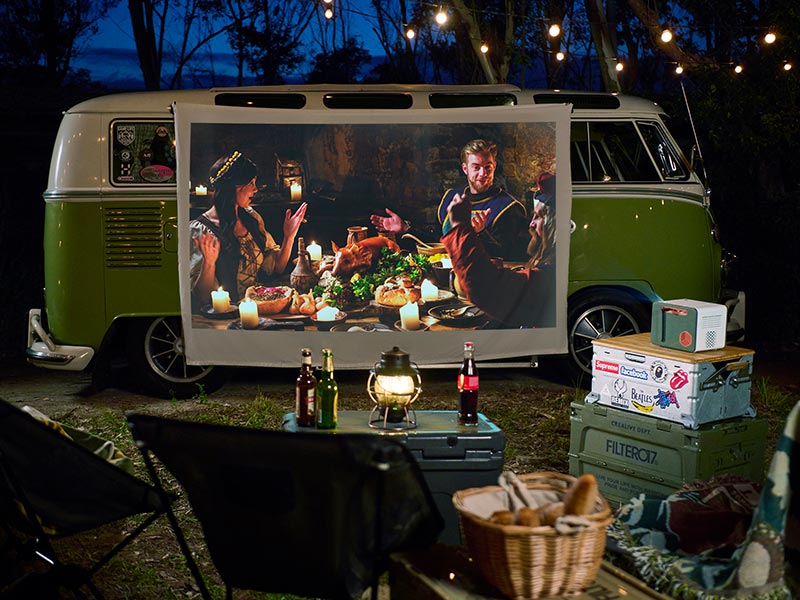 Ultra short throw projector by BenQ - Beautiful Homes Ultra short throw projector by BenQ - Beautiful Homes