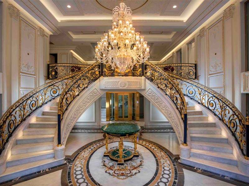 Artistic tile design for giant hallway – Beautiful Homes Artistic tile design for giant hallway – Beautiful Homes