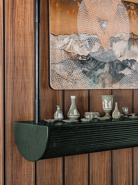 Semicircular console table design – Beautiful Homes Semicircular console table design – Beautiful Homes