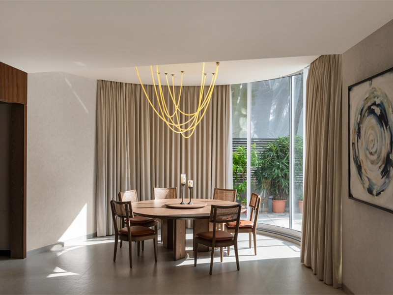 Round dining table design – Beautiful Homes Round dining table design – Beautiful Homes