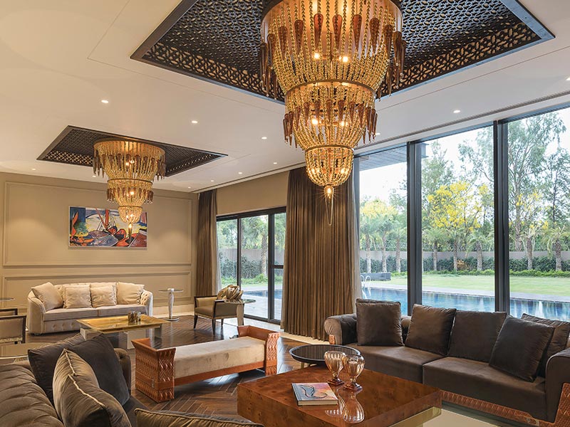 Beautiful Dark Brown Jali Ceiling Design - Beautiful Homes Beautiful Dark Brown Jali Ceiling Design - Beautiful Homes