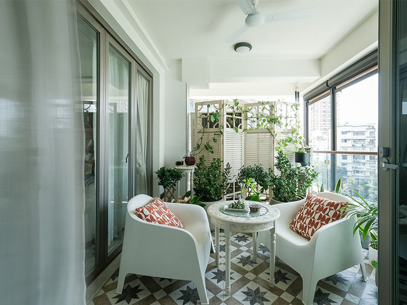 Beautiful Nature-Inspired Balcony Design - Beautiful Homes Beautiful Nature-Inspired Balcony Design - Beautiful Homes