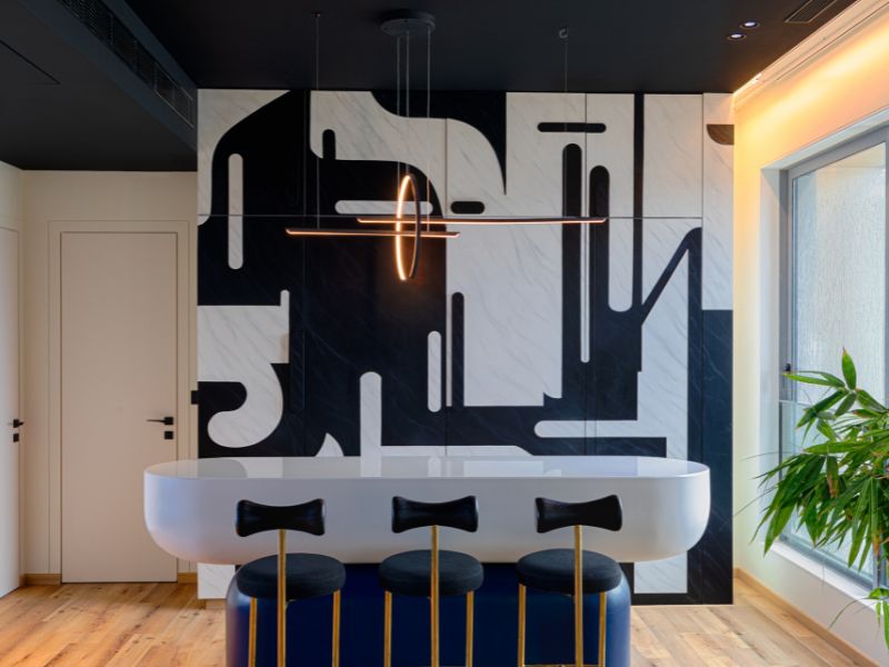 Black and white wall mural – Beautiful Homes Black and white wall mural – Beautiful Homes