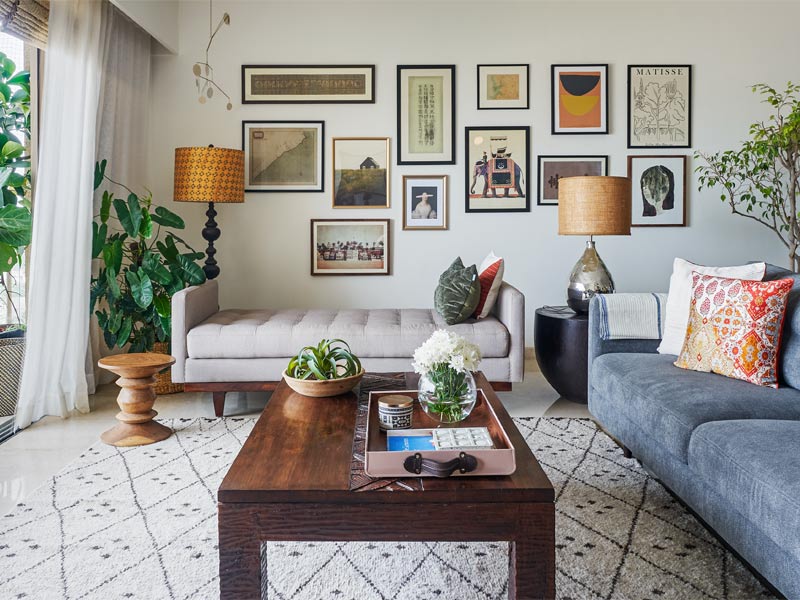 Living room with indoor plants – Beautiful Homes Living room with indoor plants – Beautiful Homes