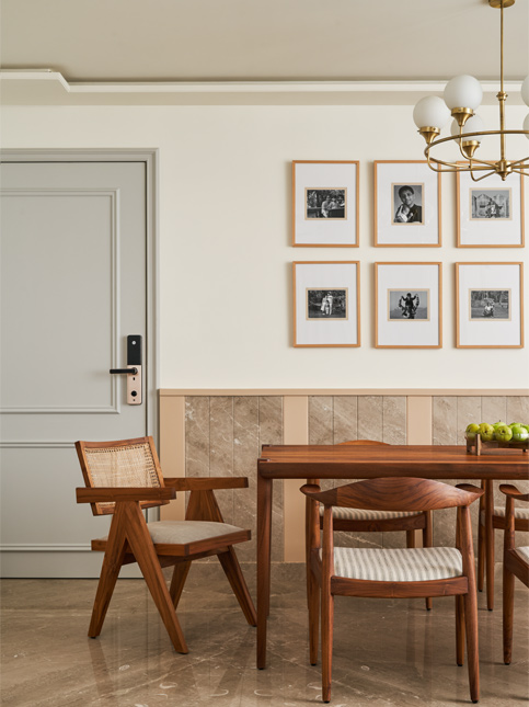 Wooden Dining Table in Dining Room - Beautiful Homes Wooden Dining Table in Dining Room - Beautiful Homes