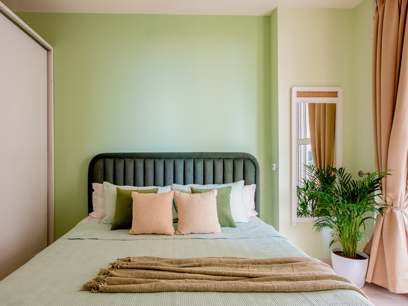 Restful ambience in Manu’s bedroom – Beautiful Homes Restful ambience in Manu’s bedroom – Beautiful Homes