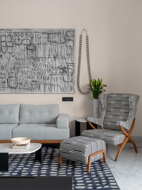 Monochrome cozy corner with textures – Beautiful Homes Monochrome cozy corner with textures – Beautiful Homes