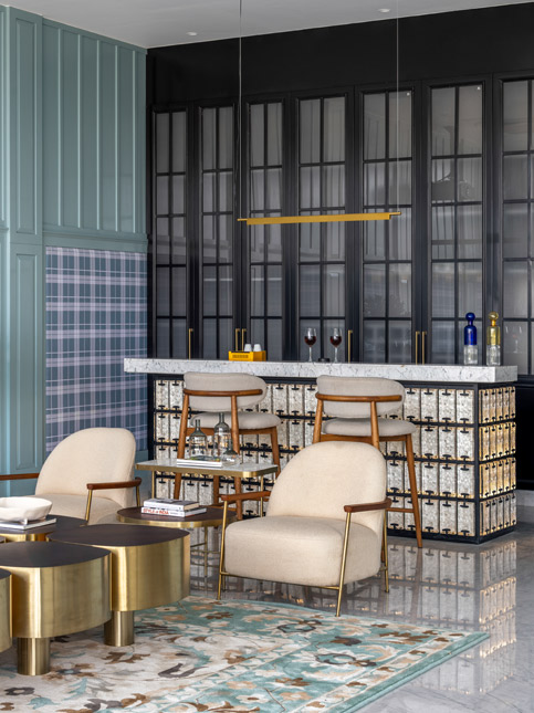 Tactile textures in bar design – Beautiful Homes Tactile textures in bar design – Beautiful Homes