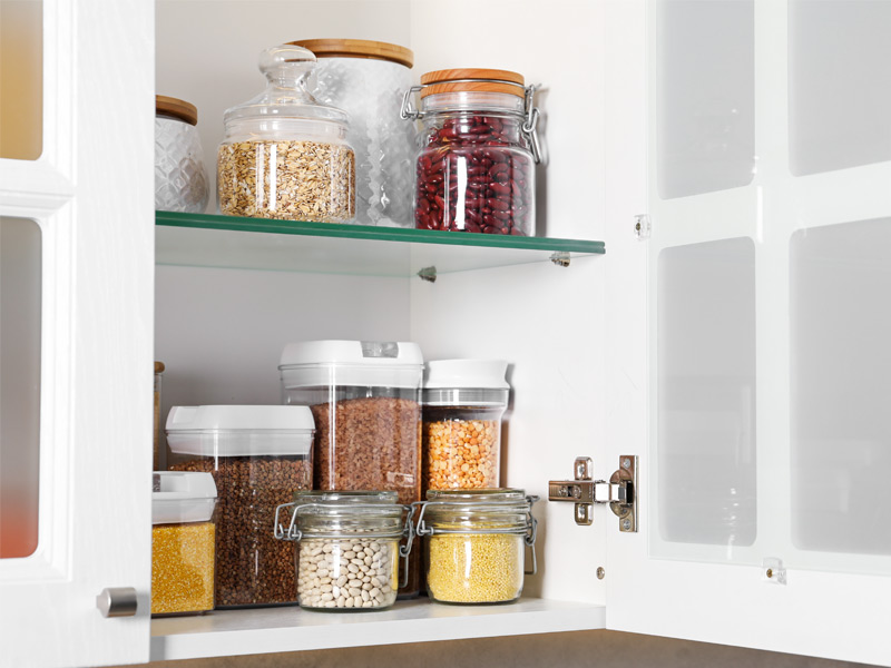 Clear airtight jars – Beautiful Homes Clear airtight jars – Beautiful Homes