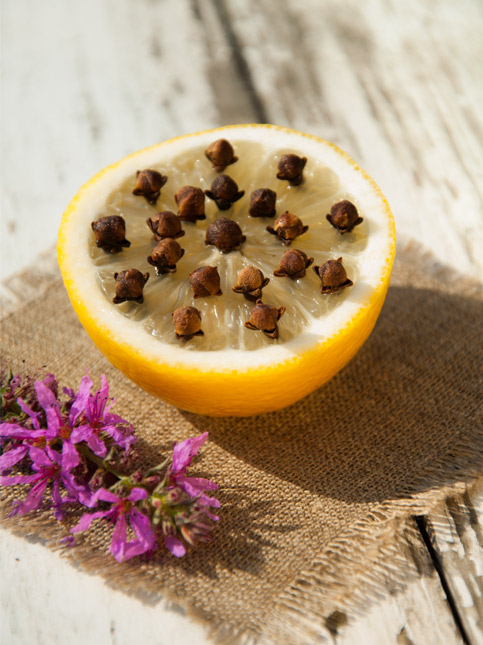 Clove studded lemon on counter – Beautiful Homes Clove studded lemon on counter – Beautiful Homes