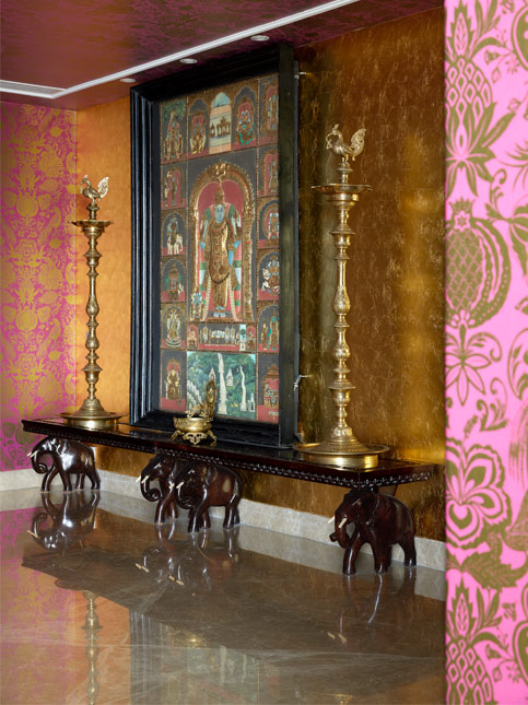 Crimson damascus wallpaper – Beautiful Homes Crimson damascus wallpaper – Beautiful Homes