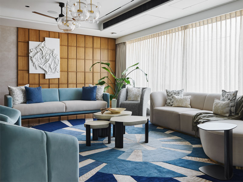 Living room in a Mumbai duplex – Beautiful Homes Living room in a Mumbai duplex – Beautiful Homes