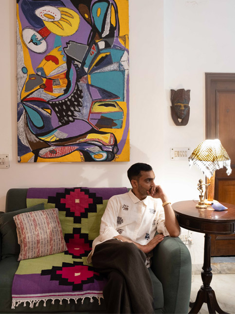 Home interiors reflecting Vidush’s textile background – Beautiful Homes Home interiors reflecting Vidush’s textile background – Beautiful Homes