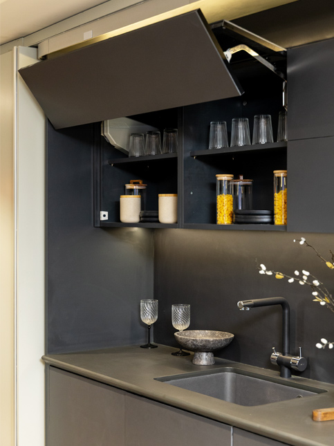 Intella Magia pull-down storage for easy cabinet accessibility – Beautiful Homes Intella Magia pull-down storage for easy cabinet accessibility – Beautiful Homes