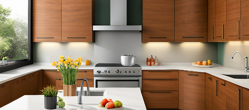 Laminate countertop for your modular kitchen design - Beautiful Homes Laminate countertop for your modular kitchen design - Beautiful Homes