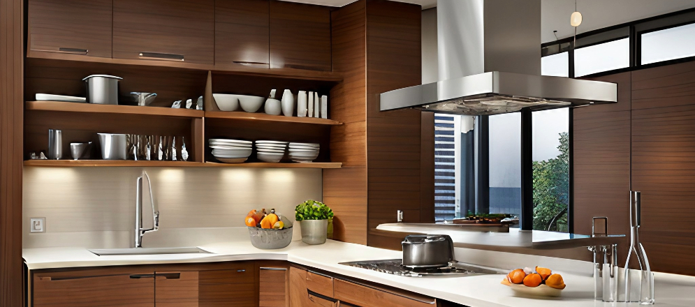 Open shelving for kitchen storage - Beautiful Homes Open shelving for kitchen storage - Beautiful Homes