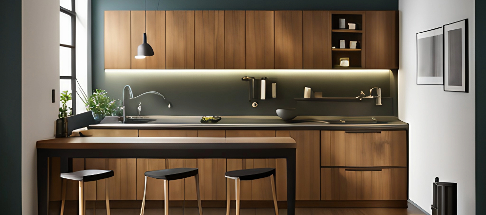 Straight kitchen layout design - Beautiful Homes Straight kitchen layout design - Beautiful Homes