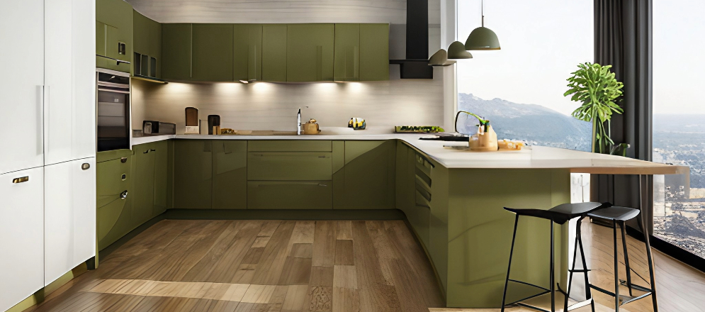 U-shaped kitchen layout design - Beautiful Homes U-shaped kitchen layout design - Beautiful Homes