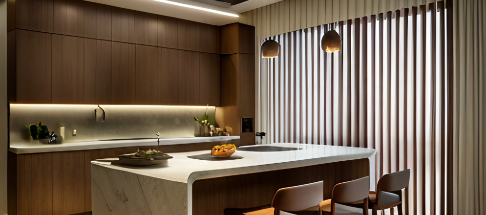 Wood veneer for your modular kitchen - Beautiful Homes Wood veneer for your modular kitchen - Beautiful Homes