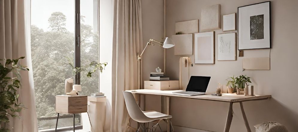 Beige aesthetic study room - Beautiful Homes Beige aesthetic study room - Beautiful Homes