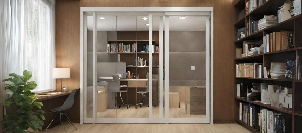 Glass sliding door for study room - Beautiful Homes Glass sliding door for study room - Beautiful Homes