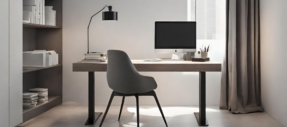 Minimalist study room with desk and chair - Beautiful Homes Minimalist study room with desk and chair - Beautiful Homes