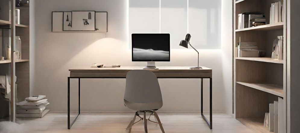 Wooden study table with desk lamp - Beautiful Homes Wooden study table with desk lamp - Beautiful Homes