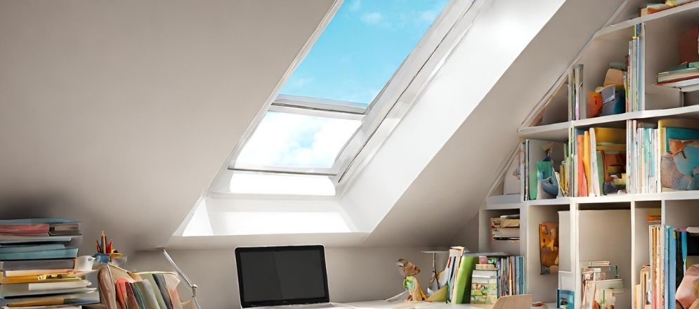 Skylight ceiling with natural light - Beautiful Homes Skylight ceiling with natural light - Beautiful Homes
