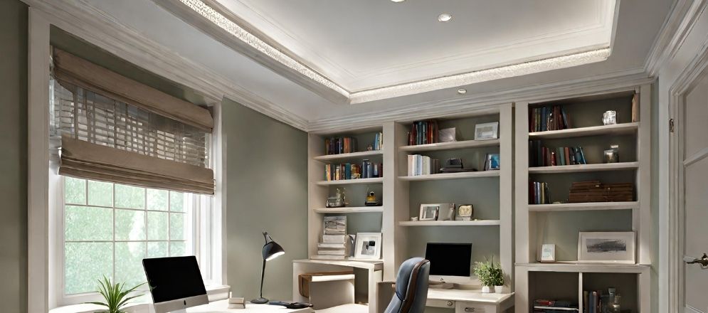 White tray ceiling with cove lighting- Beautiful Homes White tray ceiling with cove lighting- Beautiful Homes