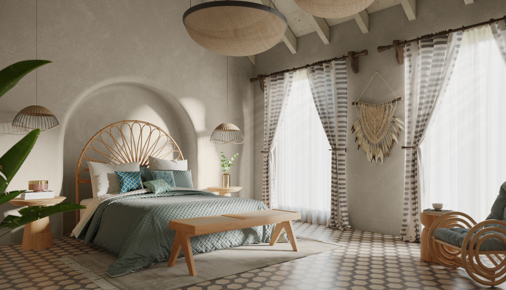 a tropical touch to the bedroom a tropical touch to the bedroom