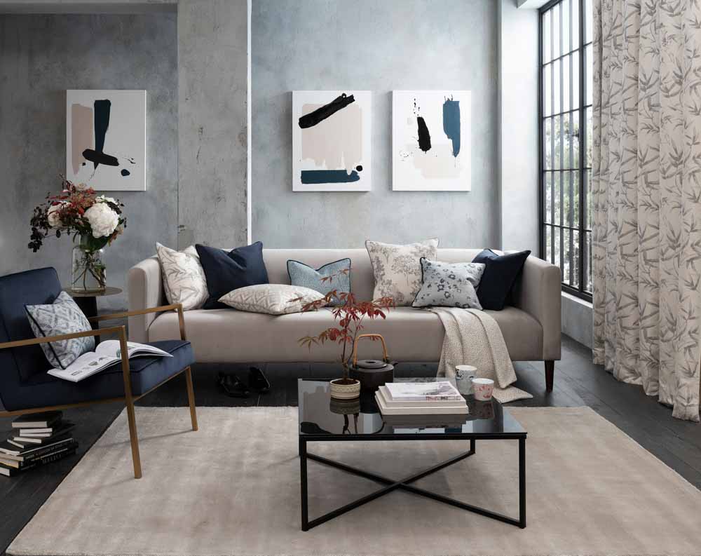 Create warm winter interior design with cool shades colour palette - Beautiful Homes Create warm winter interior design with cool shades colour palette - Beautiful Homes