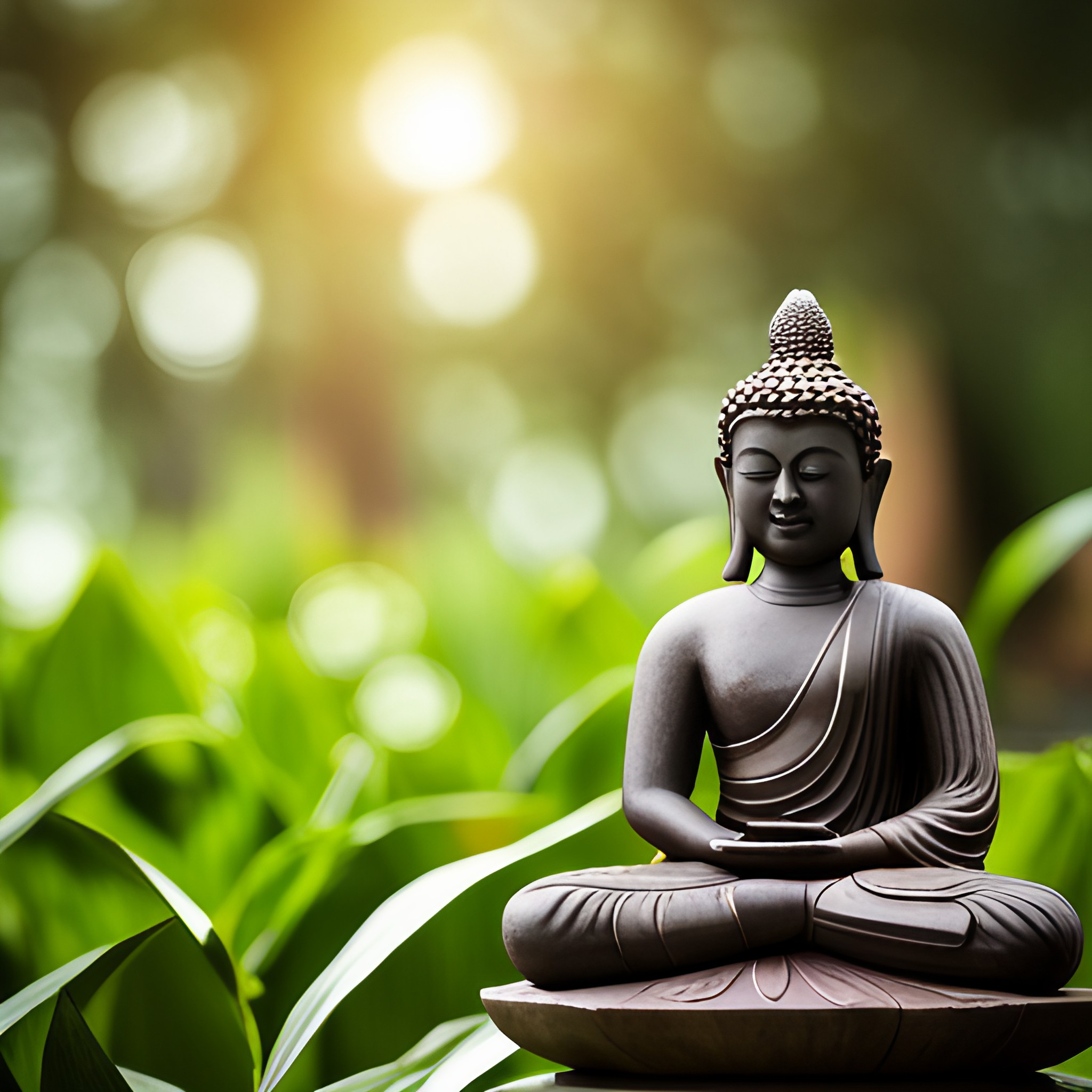 Buddha statue for terrace garden - Beautiful Homes Buddha statue for terrace garden - Beautiful Homes