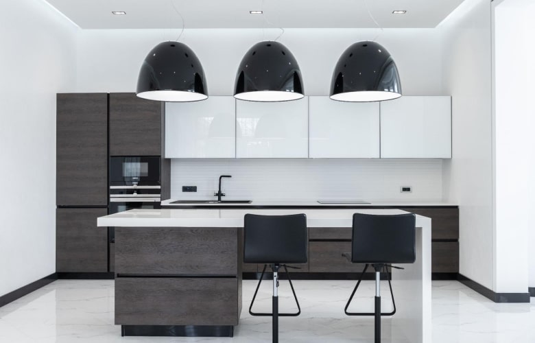 Minimal hanging crockery unit designs for your home - Beautiful Homes Minimal hanging crockery unit designs for your home - Beautiful Homes