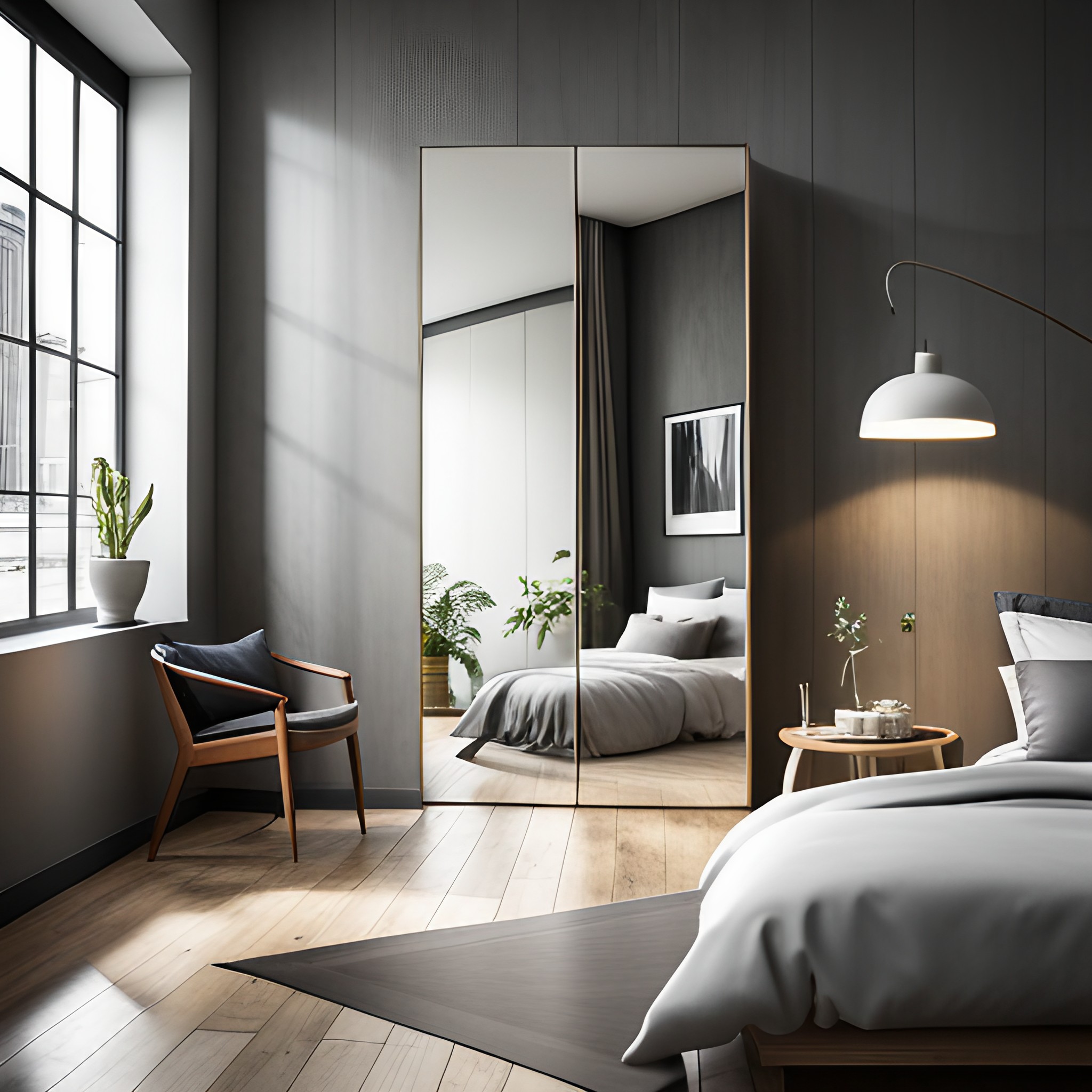 Mirror wardrobe shutter design - Beautiful Homes Mirror wardrobe shutter design - Beautiful Homes