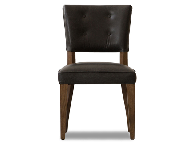 Prague Leather Dining Chair - Beautiful Homes Prague Leather Dining Chair - Beautiful Homes