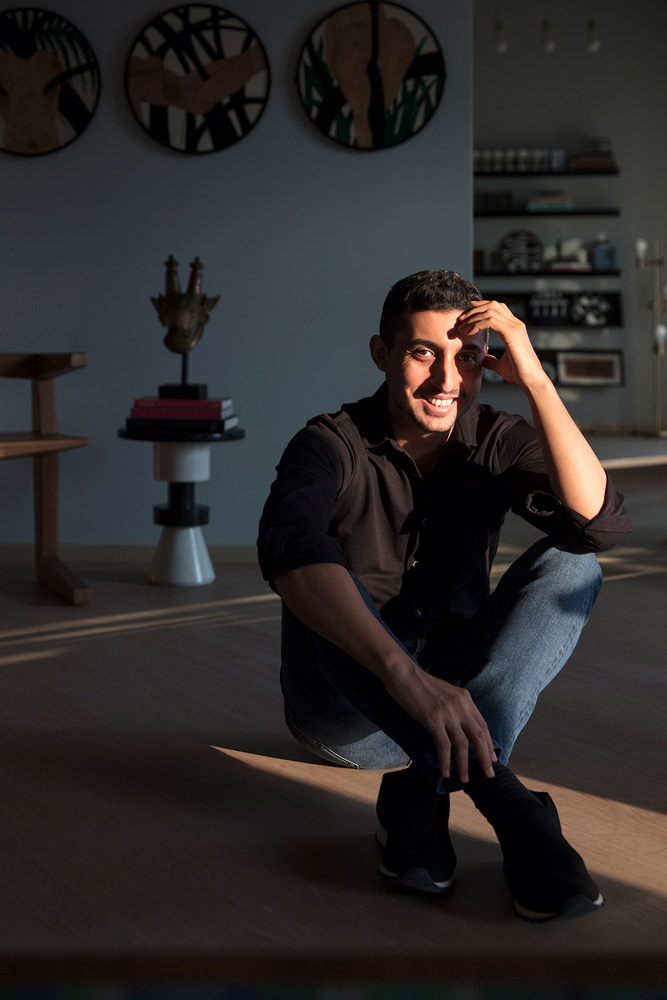 Architect Rooshad Shroff at his studio in Mumbai
