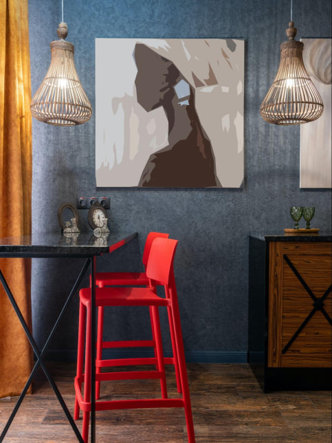 DIY wall painting ideas for living room - Beautiful Homes DIY wall painting ideas for living room - Beautiful Homes