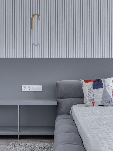 Painting a DIY geometric wall design - Beautiful Homes Painting a DIY geometric wall design - Beautiful Homes