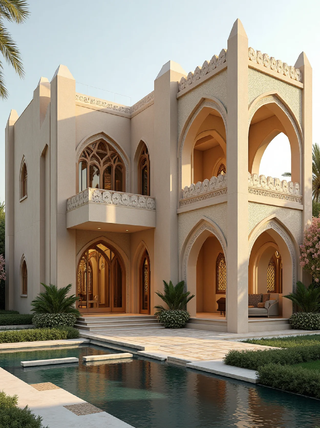 Radiant Warm Cream Villa Inspiration