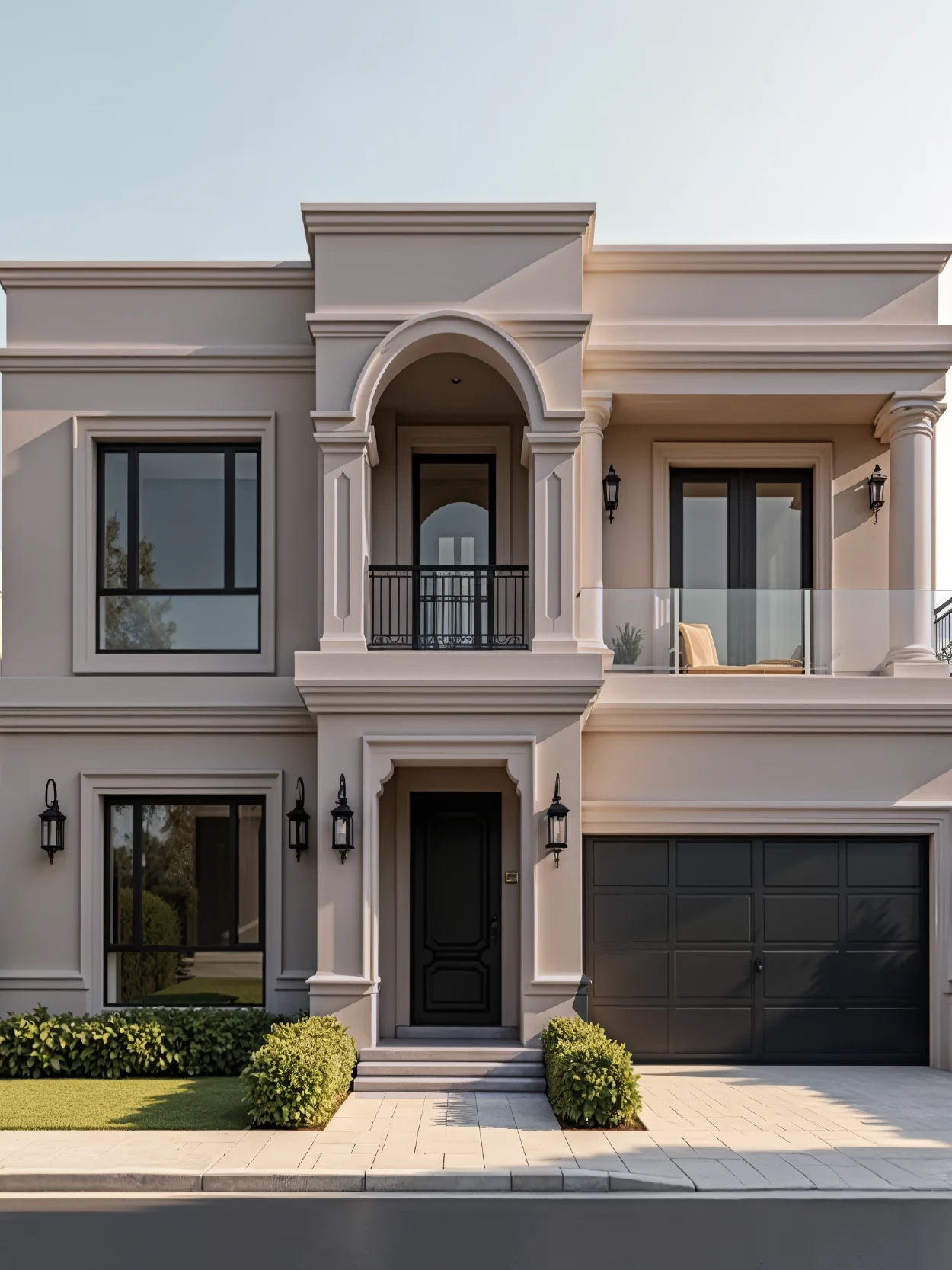 Quarry Stone Neoclassic Villa Inspiration