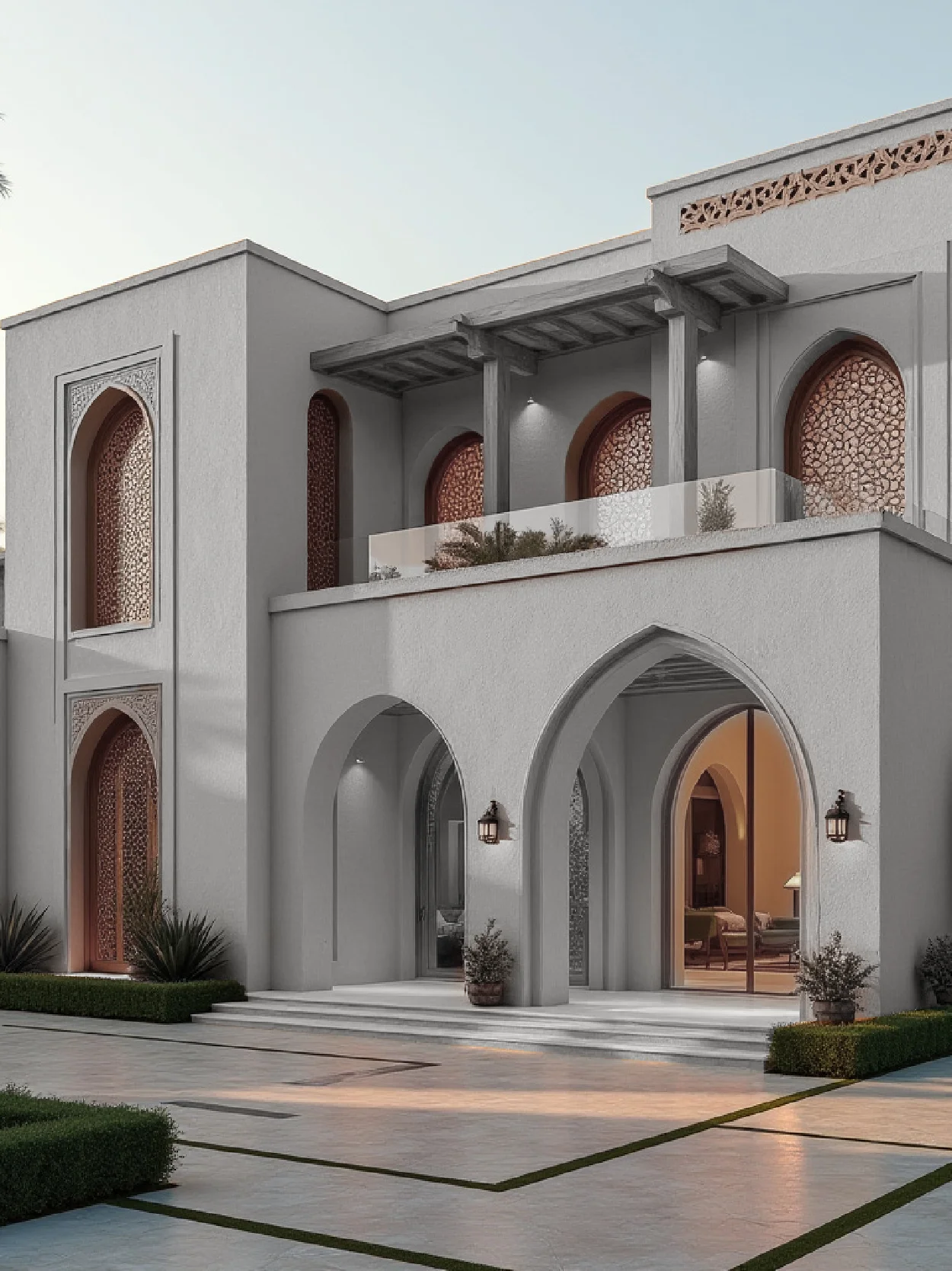 Timeless Platinum Traditional Villa Idea
