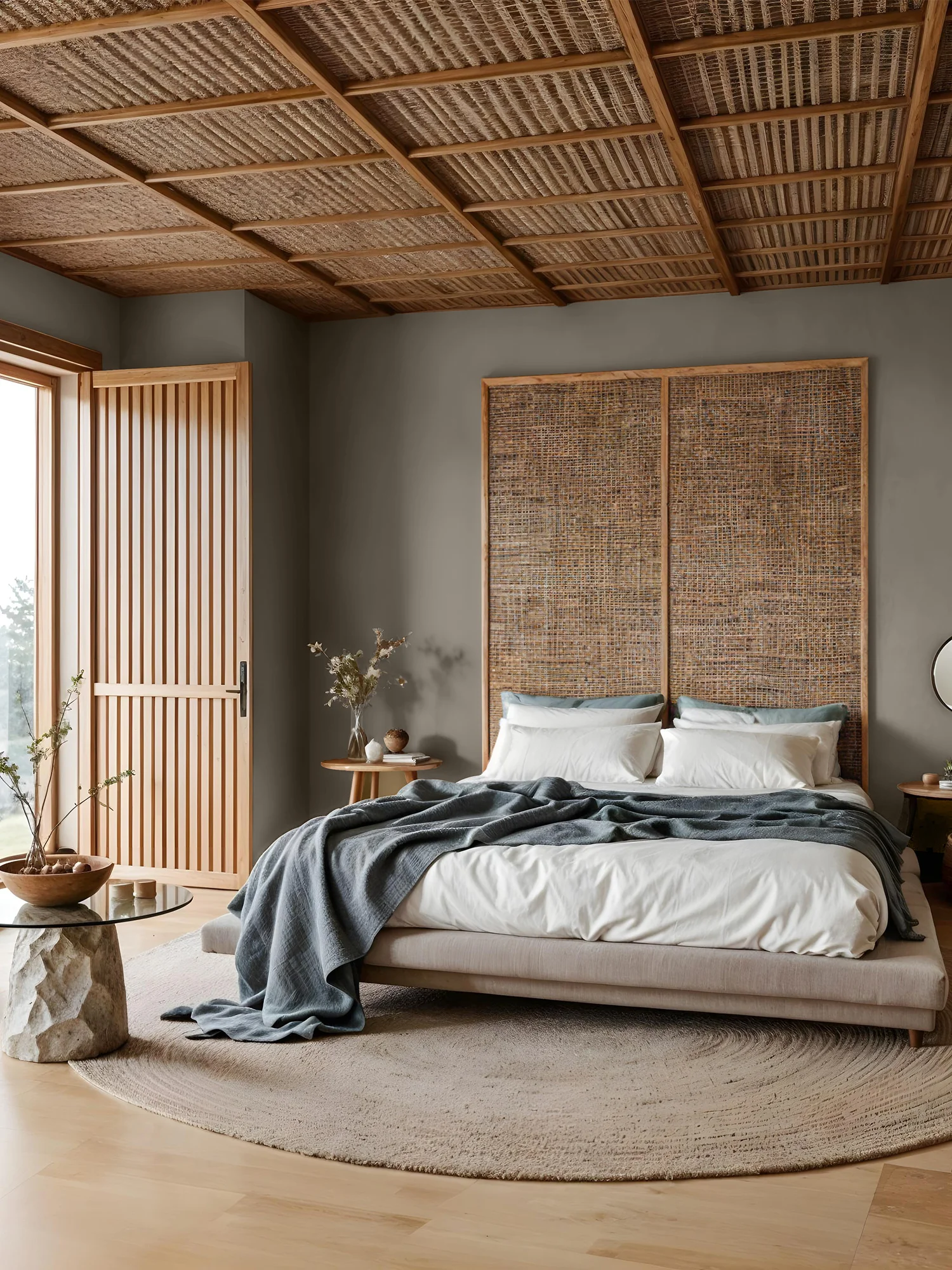 Modern Grey Bedroom Design