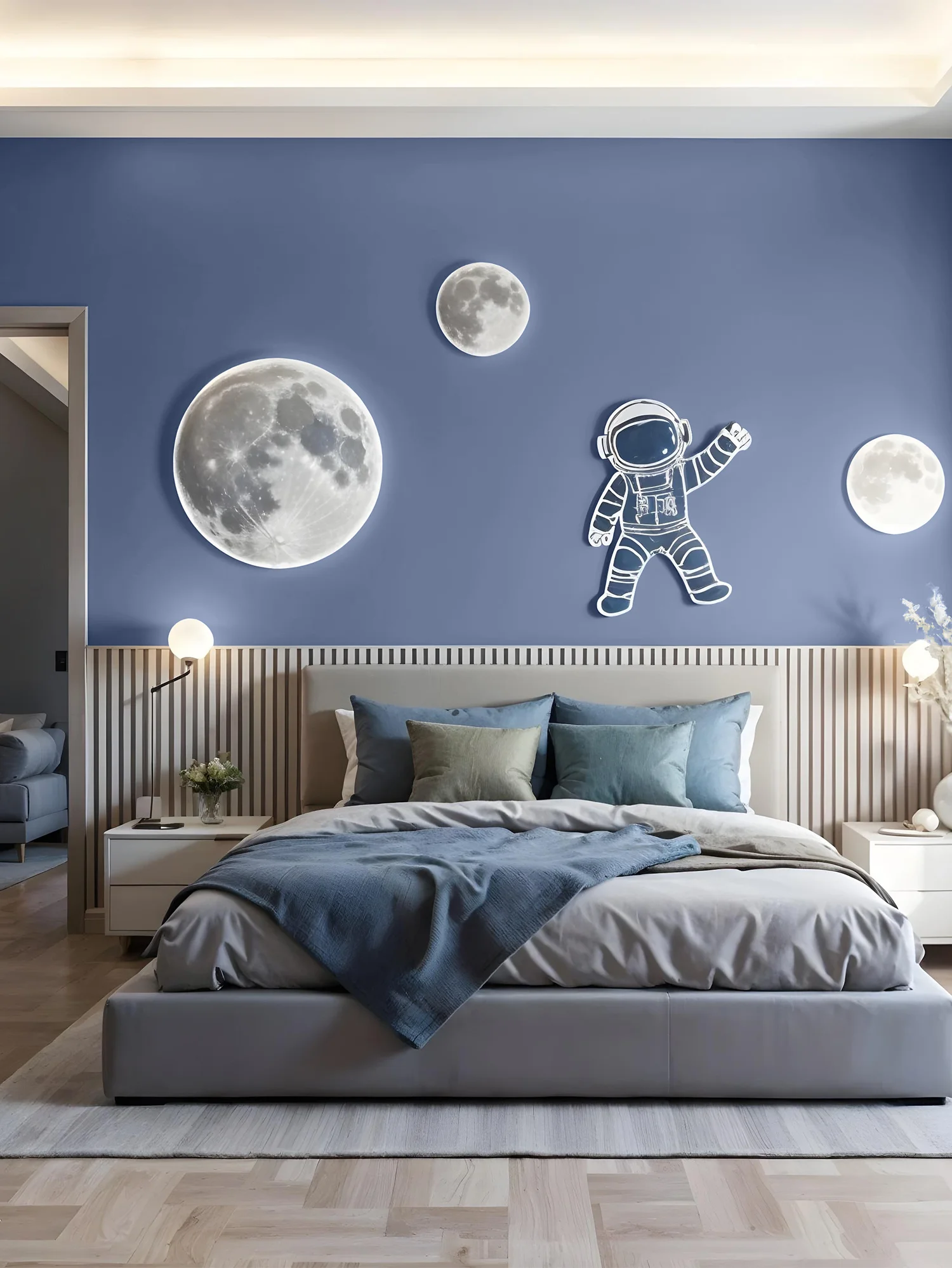 Calming Blue Kids' Room Retreat