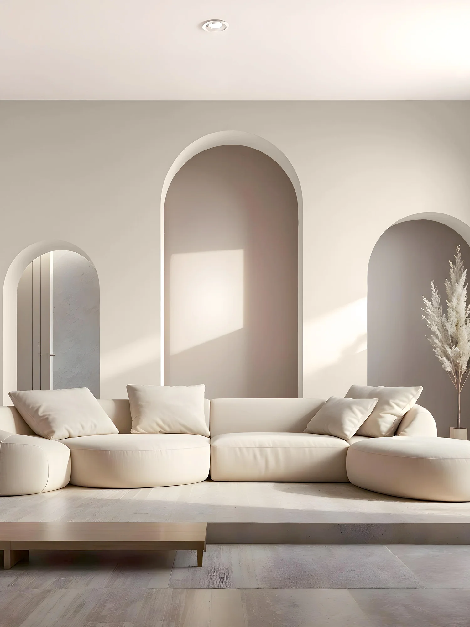 Rose Blush Living Room Warmth