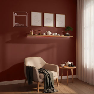 a wooden furniture with metal frame