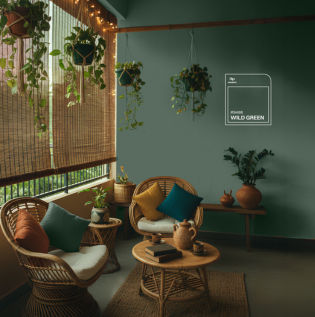 a wooden furniture with metal frame