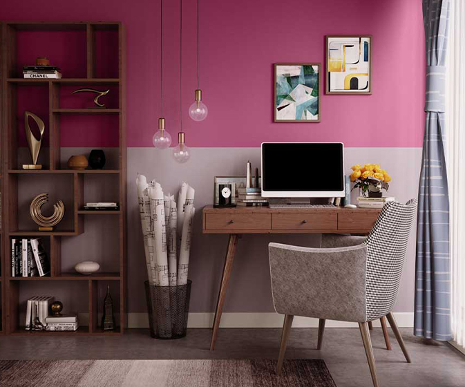 Pink Mist (8092) House Wall Painting Colour